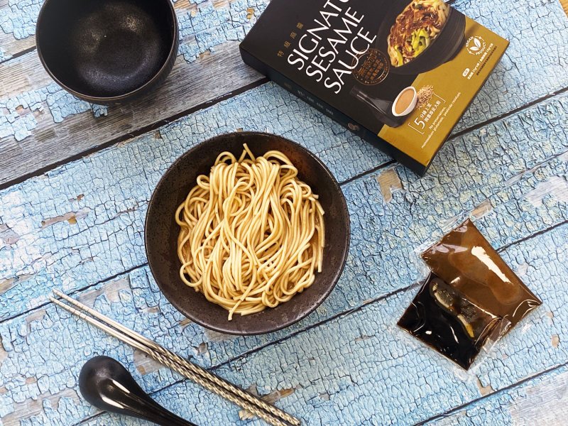 毓秀私房醬 特級麻醬 (純素) 6份/盒 - 料理包/調理包 - 其他材質 金色
