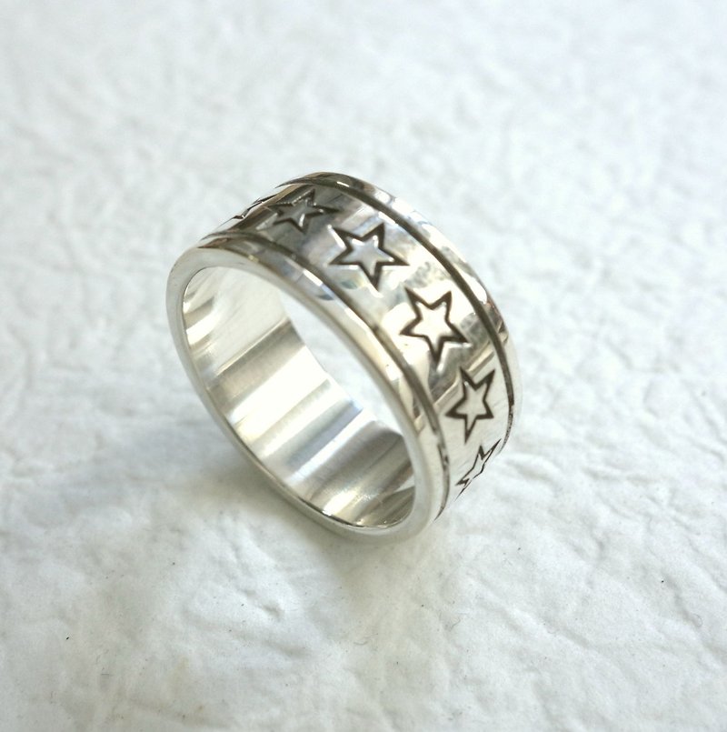 Sterling Silver-Starry Ring