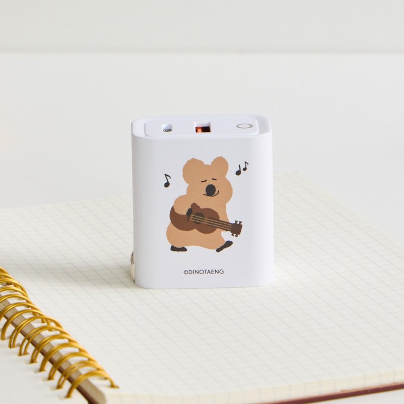 DINOTAENG經典-烏克麗麗USB3.0+PD20W雙孔充電器 - 科技小物 - 塑膠 多色