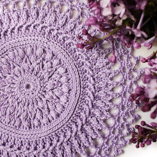 Crochet Fashion Studio Janine 桌巾 桌旗 | 居家佈置 | 手作 | 餐墊 | 有機棉桌巾 Cotton place mats | Custom place mat| Decor doily