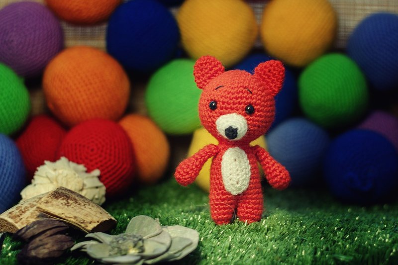 Crochet fox, Crochet fox Stuffed toy, fox toy,  knitted fox, Cute plush fox - 寶寶/兒童玩具/玩偶 - 羊毛 
