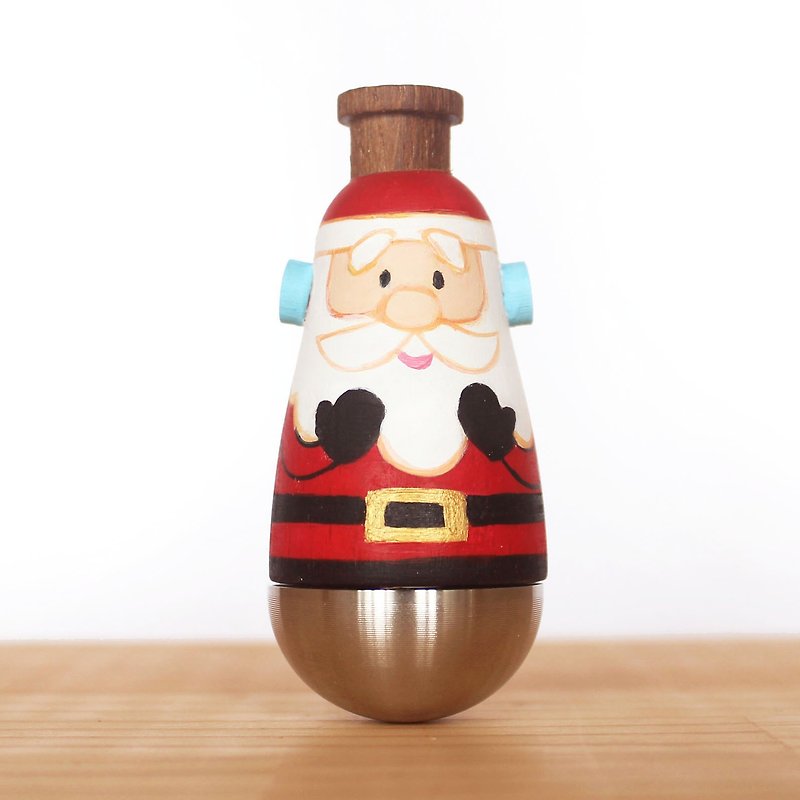 Wen Sen Di – Santa Claus KAZOO doll - กีตาร์เครื่องดนตรี - ไม้ สีแดง