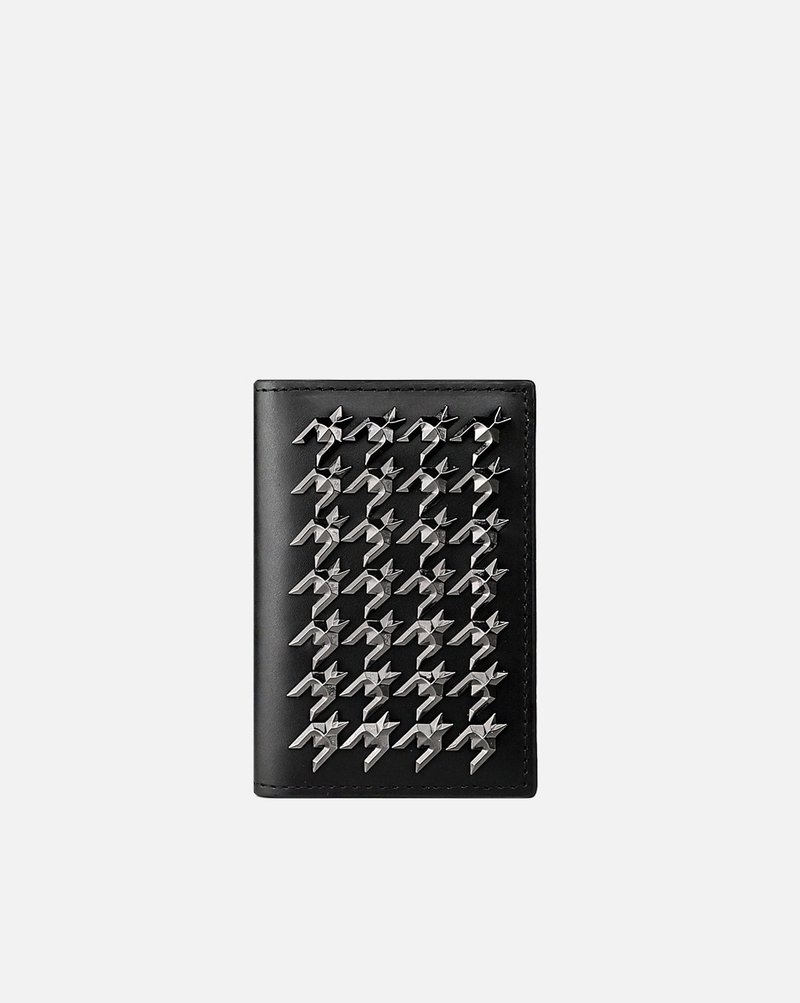 【換季特賣】HOUNDSTUD - Black - 名片夾/名片盒 - 真皮 黑色
