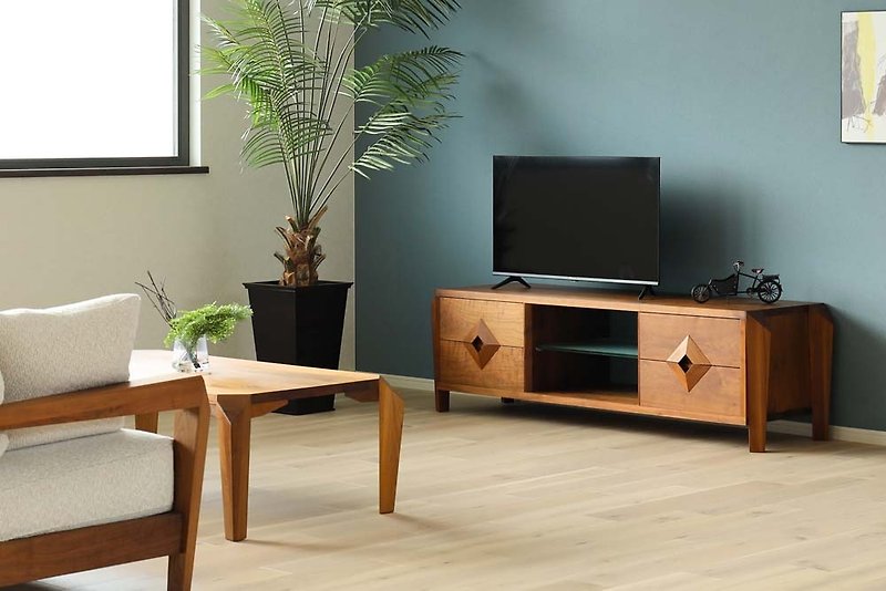 Fuchu Furniture Doi Woodworks Authenticity TV Board D - TV Stands & Cabinets - Wood Brown