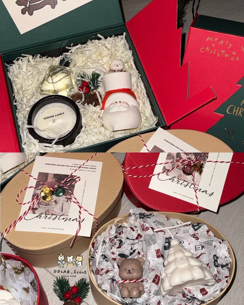 DDLAB | Christmas Fragrance Gift Box | Scented Candles . Diffusers . Fragrance Mists . Ideal Gifts . Customizable - Candles & Candle Holders - Other Materials 
