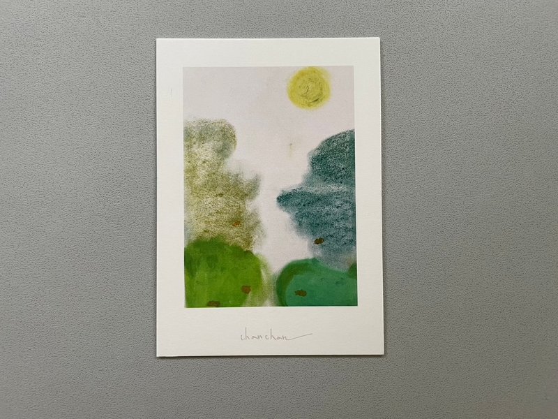 Postcards:  月亮一直都在 3 - 卡片/明信片 - 紙 
