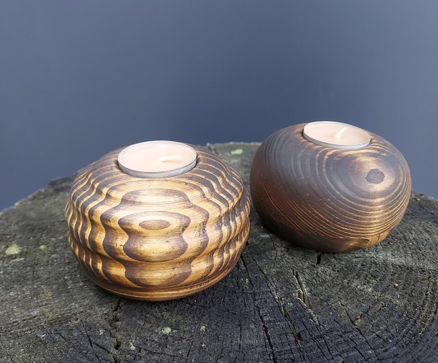 手作りキャンドルライト2個組 100均のグラスデコを使用したキャンドルホルダーとミニライトの作り方