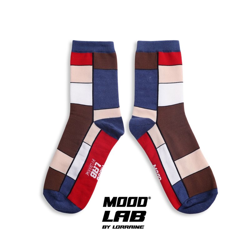 MOODLABBYLORRAINE | RED POGAJI Socks - Socks - Cotton & Hemp Red