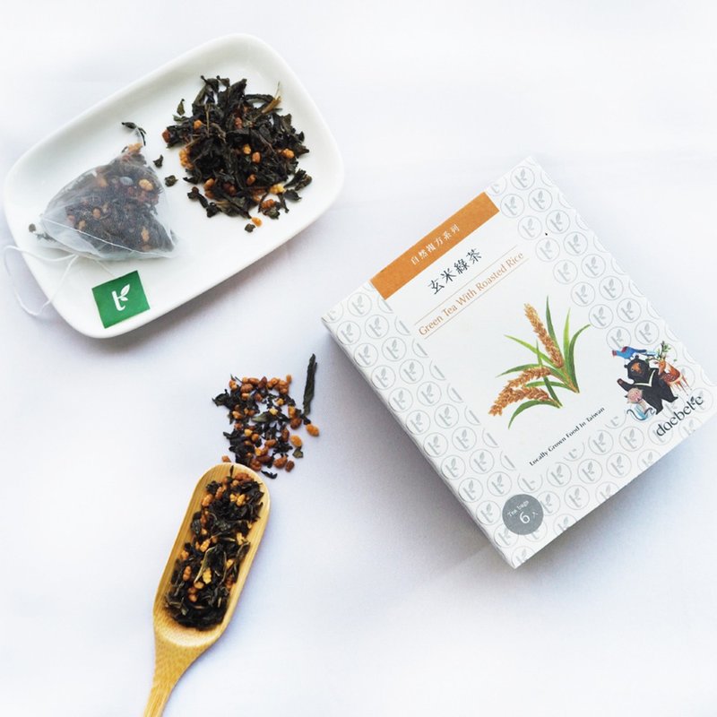 【daebete】玄米綠茶 複方茶 茶包 (3g*6包)│快速出貨 - 茶葉/茶包/水果茶 - 其他材質 