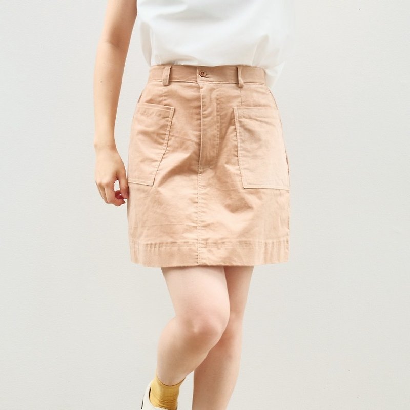 'A' skirt : salmon color - Skirts - Other Materials Orange