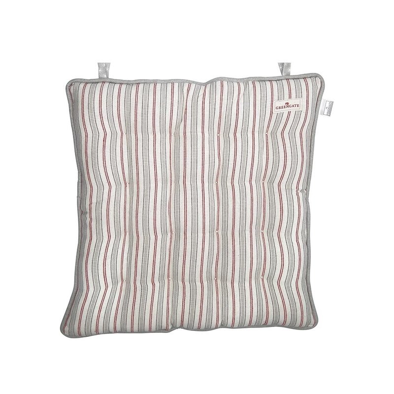 丹麥GreenGate Cara red 椅墊 40x40cm - 椅子/沙發 - 其他材質 卡其色