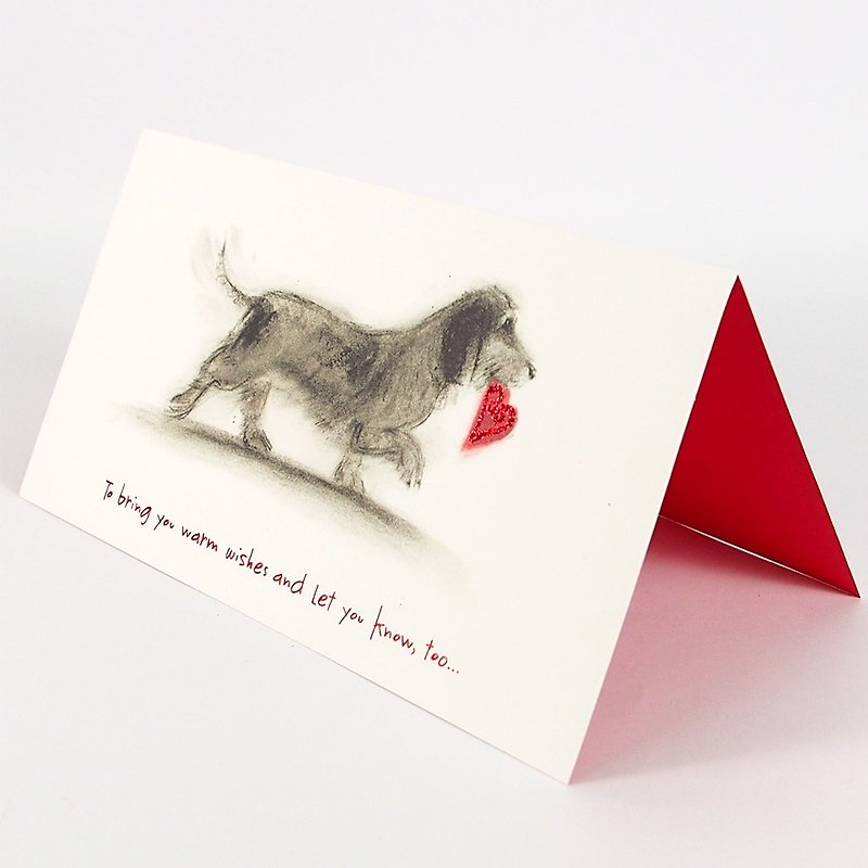 Only you are my only lover card [Hallmark - Card Valentine's Day series] - การ์ด/โปสการ์ด - กระดาษ ขาว