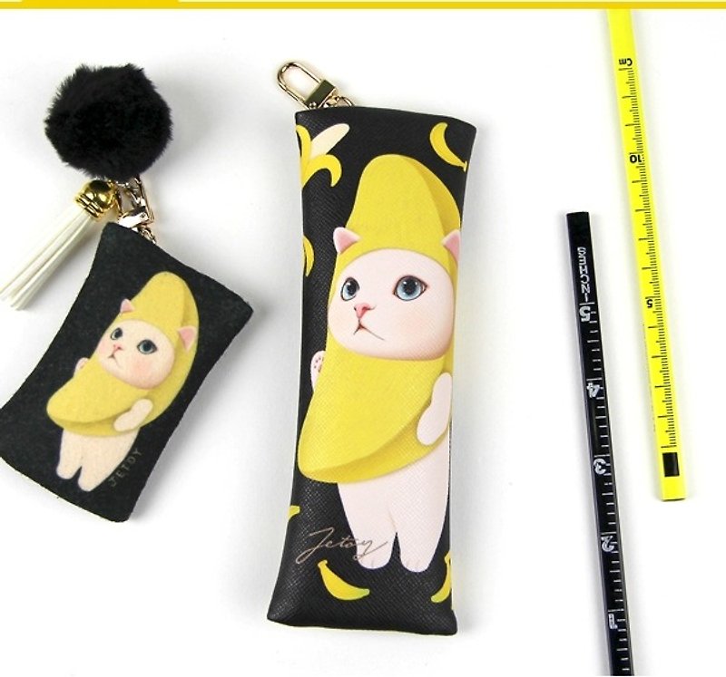 JETOY, 甜蜜貓 Q版 筆袋_Nana choo (J1605408) - 鉛筆盒/筆袋 - 其他材質 黃色