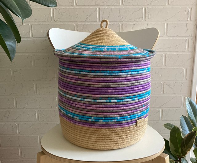 Large Cotton Rope Basket, Durable – All Jerseys