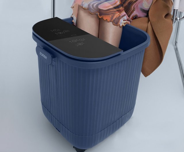 スマートフットバス電気マッサージフットバス全自動恒温加熱フットバス