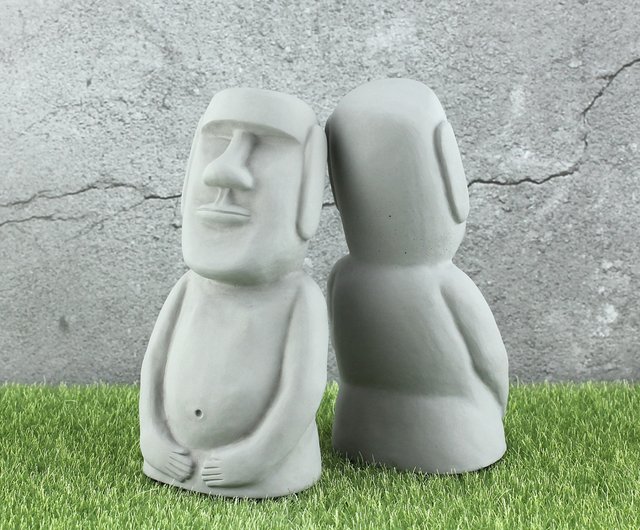 セメントモアイ - 全身モアイ像 - ショップ Nicon 人形・フィギュア