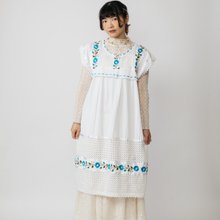 古着民族衣装タイ刺繍ワンピース