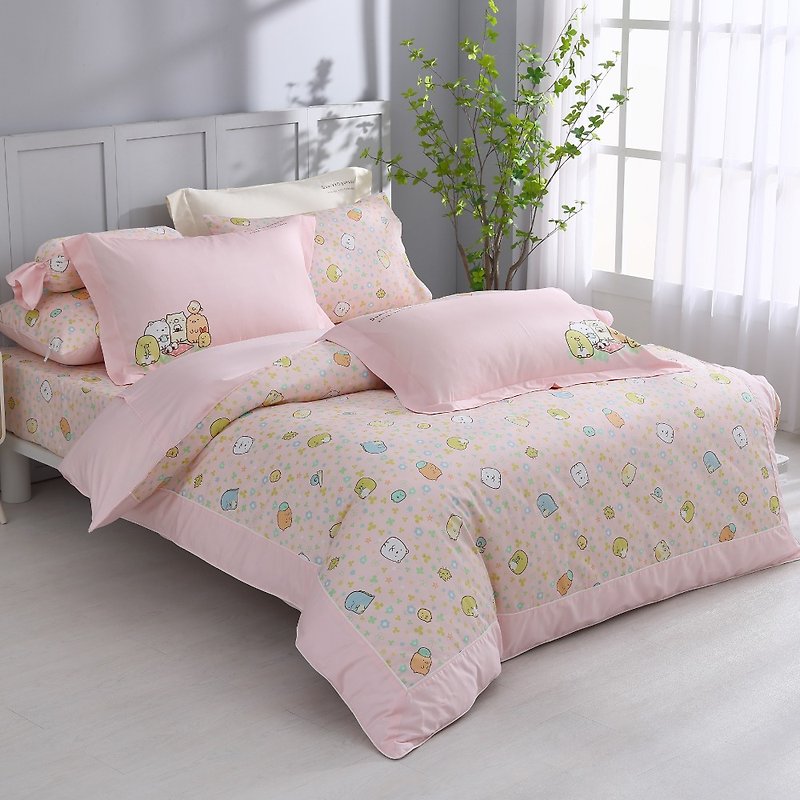 Corner Buddy-Bed and Bag Duvet Set of Four-Clover-Two Colors-Made in Taiwan - Bedding - Cotton & Hemp 