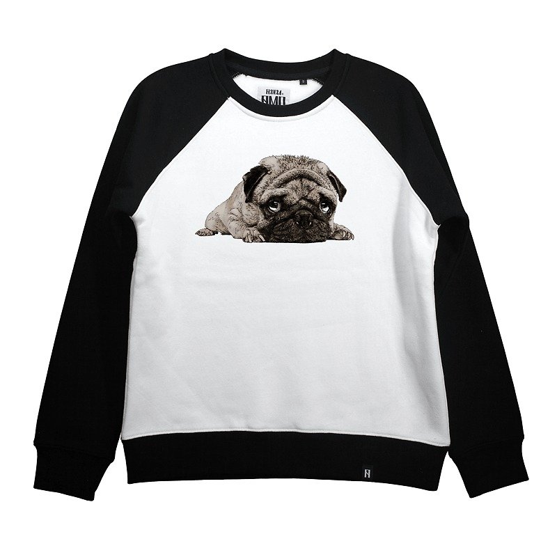 AMO Original cotton adult Sweater/AKE/Well-Hidden Trouble Dog - เสื้อฮู้ด - ผ้าฝ้าย/ผ้าลินิน 
