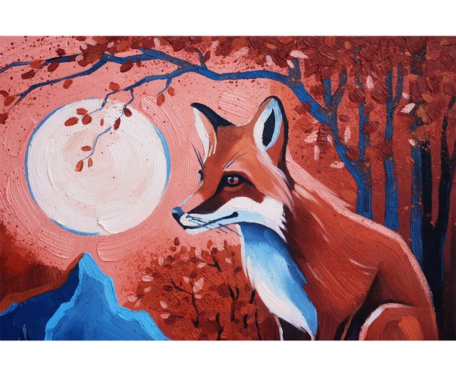 ギズモ☆　抽象画　「秋の日」「つばきの頃の赤富士」「わかる猫」額付き 近代・現代アート 2 – curve-arts ギズモ☆様専用 抽象画 「秋の日