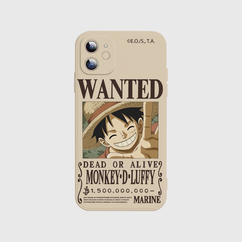 【ONE PIECE】One Piece Officially Authorized Peripheral Products One Piece Wanted Series Mobile Phone Case - Phone Accessories - Other Materials Multicolor