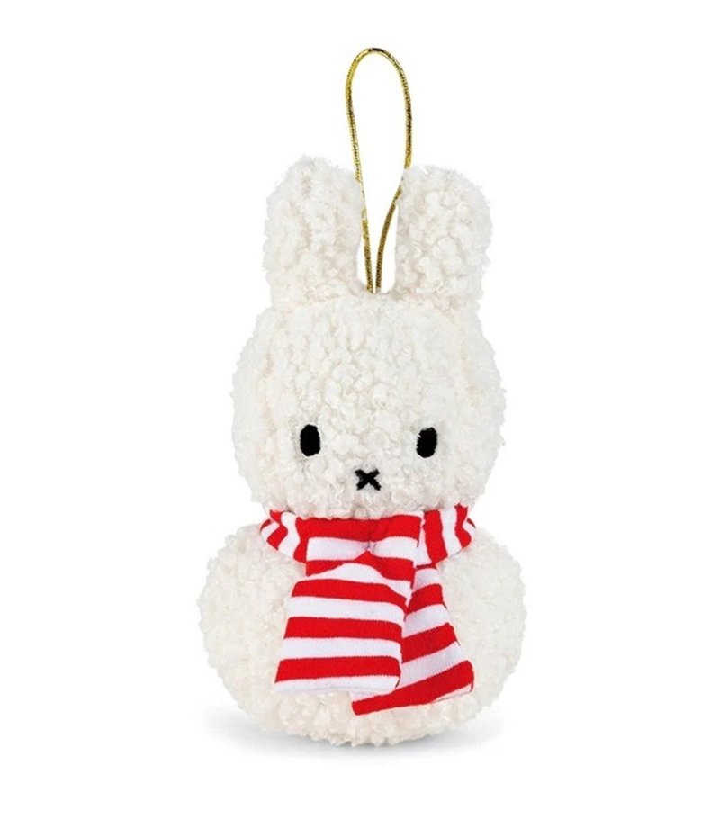 Bon Ton Toys | Miffy ECO Snowball Ornament Cream - 13cm - Stuffed Dolls & Figurines - Other Materials White