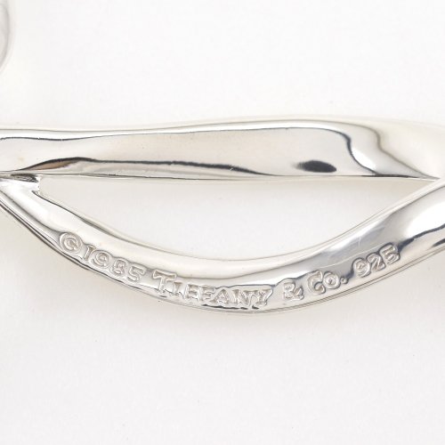 日本直送】ティファニーTIFFANY&Co. リボンブローチシルバー925
