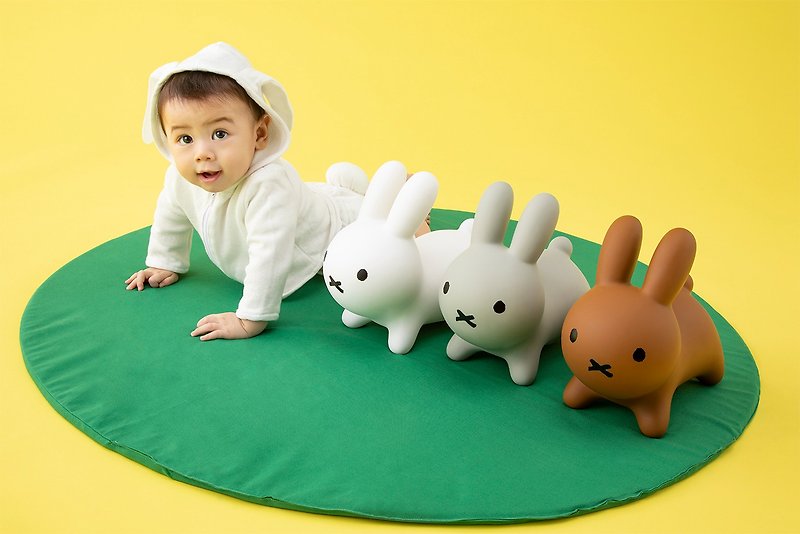 Goody Bag - Miffy 米飛兔充氣搖鈴公仔 x 2件 - 寶寶/兒童玩具/玩偶 - 塑膠 白色