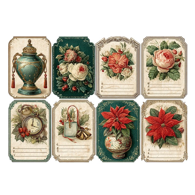 【10月新作3】20-104-0015　チョキペーパー・コラージュ素材 - 貼紙 - 紙 