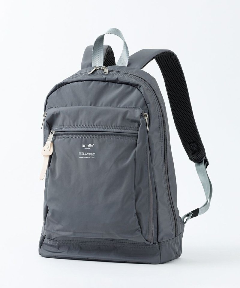 Anello -【URBAN O.D.】系列 電腦間隔輕量背囊 ATH3431 (灰色) - 後背包/背包/書包 - 聚酯纖維 灰色