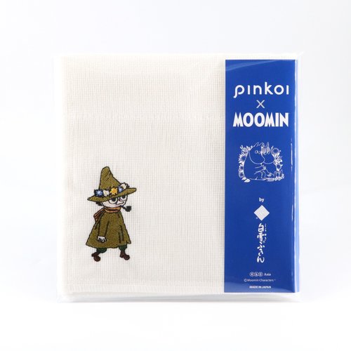 Pinkoi x Moomin】白雪はんかちふきん スナフキン ショップ shirayuki-tw ハンカチ Pinkoi