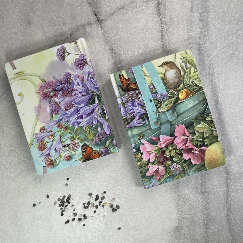 美國Lang-花籃-插畫家經典款筆記本 - 筆記本/手帳 - 紙 
