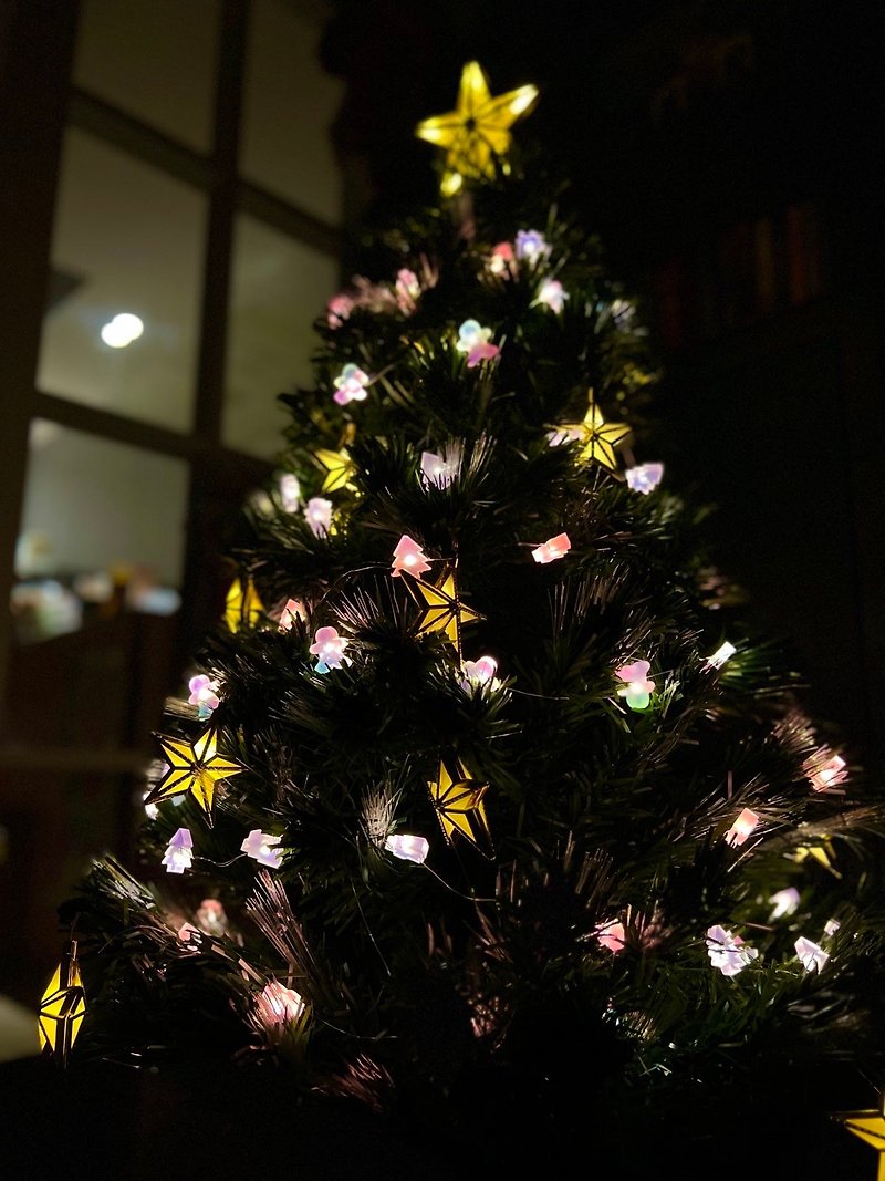 /Christmas Limited/ Symphony Resin Light String 100cm - Lighting - Resin Multicolor