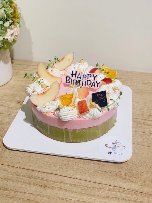 鑠咖啡/甜點專賣店 生日蛋糕 臺北 中山/松山 咖啡課程教學 客製化蛋糕 已過季 桃花運 慕斯 可宅配 草莓慕斯 白桃慕斯 鑠甜點 生日蛋糕