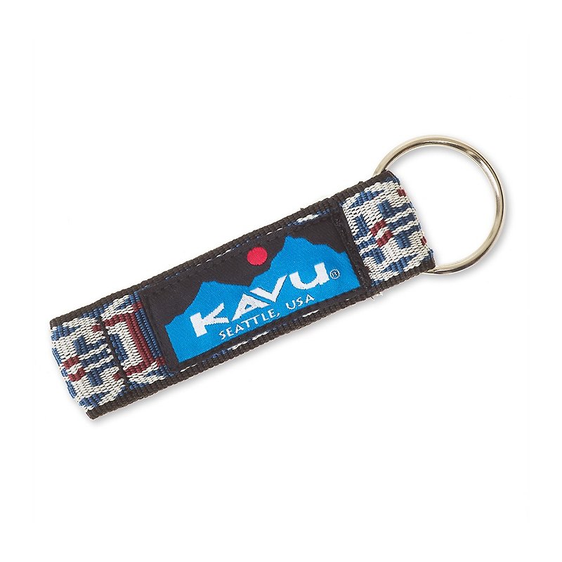 【西雅圖 KAVU】Key Chain 鑰匙圈 遺產小徑 #910 - 鑰匙圈/鑰匙包 - 聚酯纖維 黑色