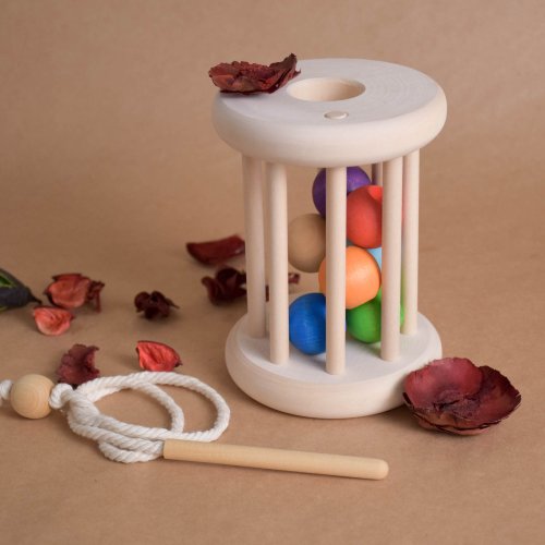 Montessori rattle on sale