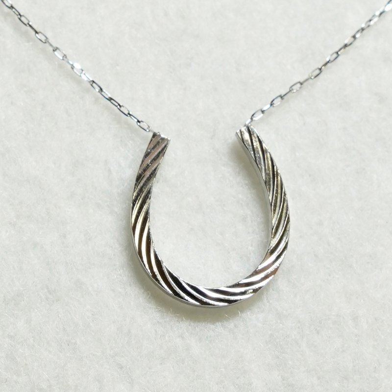 Pt Platinum Necklace - 項鍊 - 其他金屬 銀色