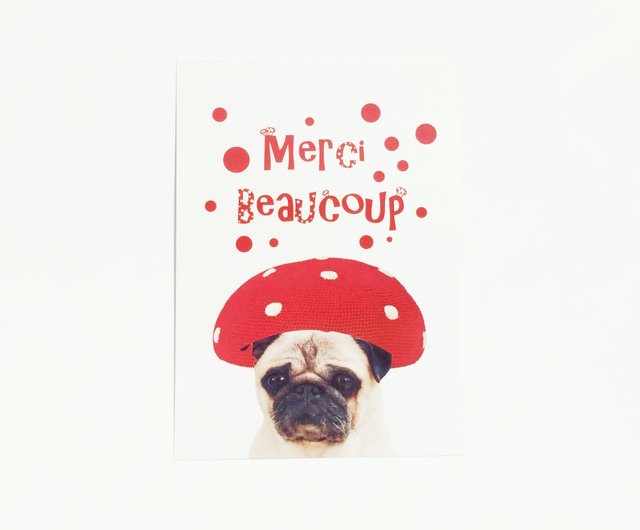 Merci Beaucoup Sticker - Merci Beaucoup Thank You - Discover