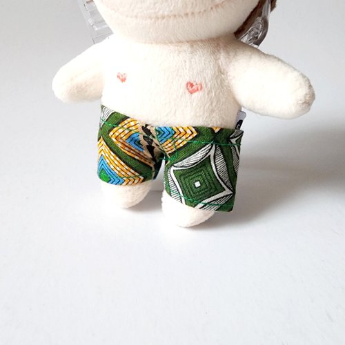 For Plush Toy 12cm Doll Clothes Dress Up Printed Pants