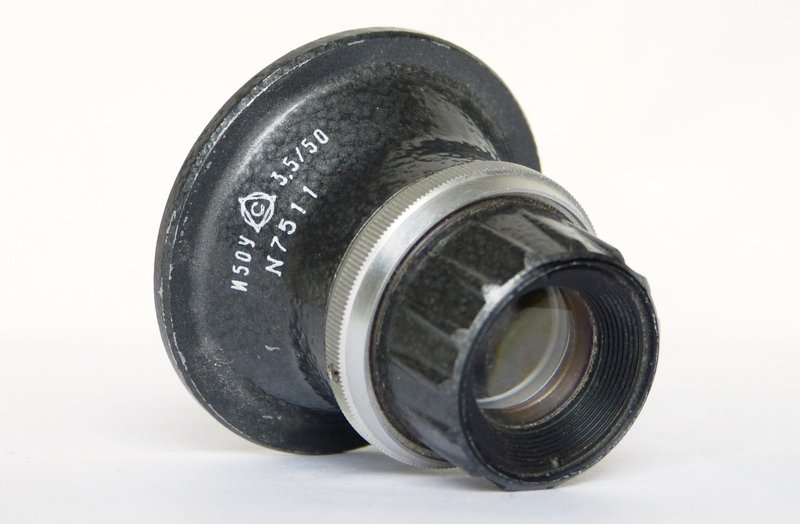 Industar 50u 50y Soviet enlarger lens 3.5/50 M39 mount LZOS - 相機/拍立得/底片相機 - 其他材質 黑色