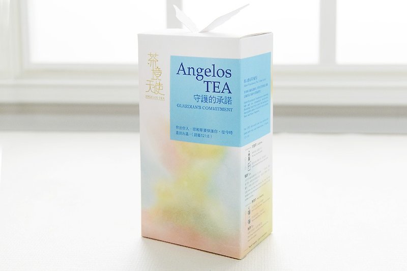 「茶の領土の天使」のコミットメントの守護者 - アルペンロイヤルティー| 12 /ボックスにティーバッグ - お茶 - 食材 ホワイト