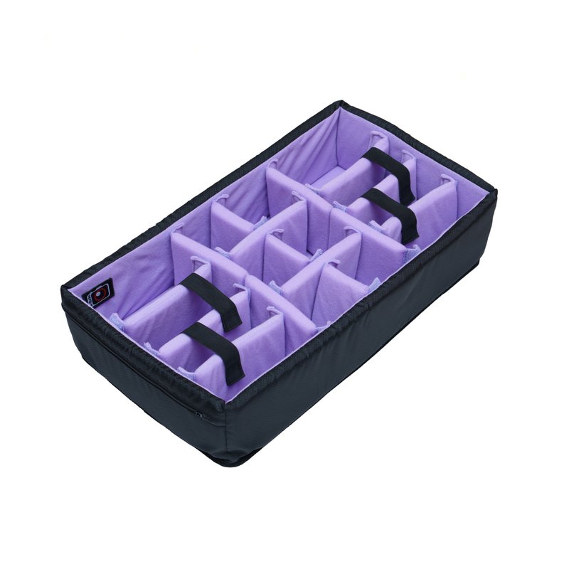 Padded divider set to fit Pelican 1535 purple Lilac - Camera Bags & Camera Cases - Waterproof Material Purple