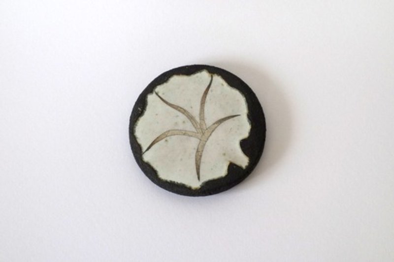 Coaster (Ginsai morning glory) - Coasters - Pottery 