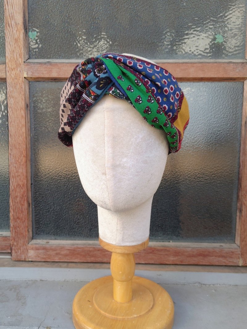 Hairband Headband - Hair Accessories - Cotton & Hemp Multicolor