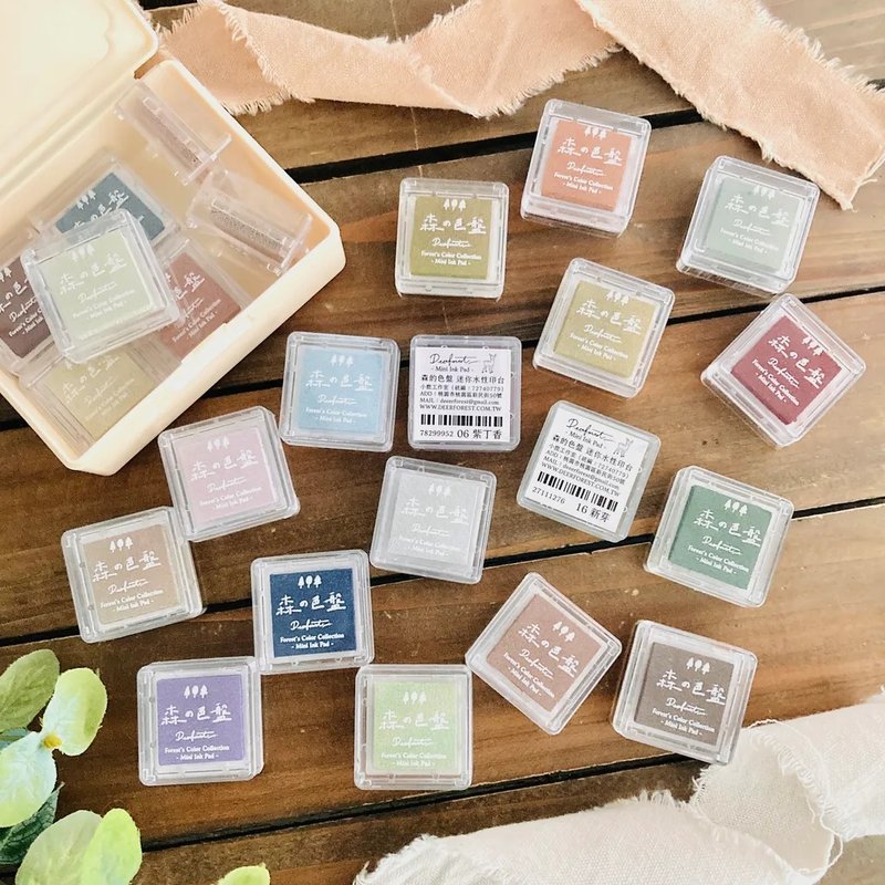 Forest's Color Collection mini ink pad - ตราปั๊ม/สแตมป์/หมึก - สี 