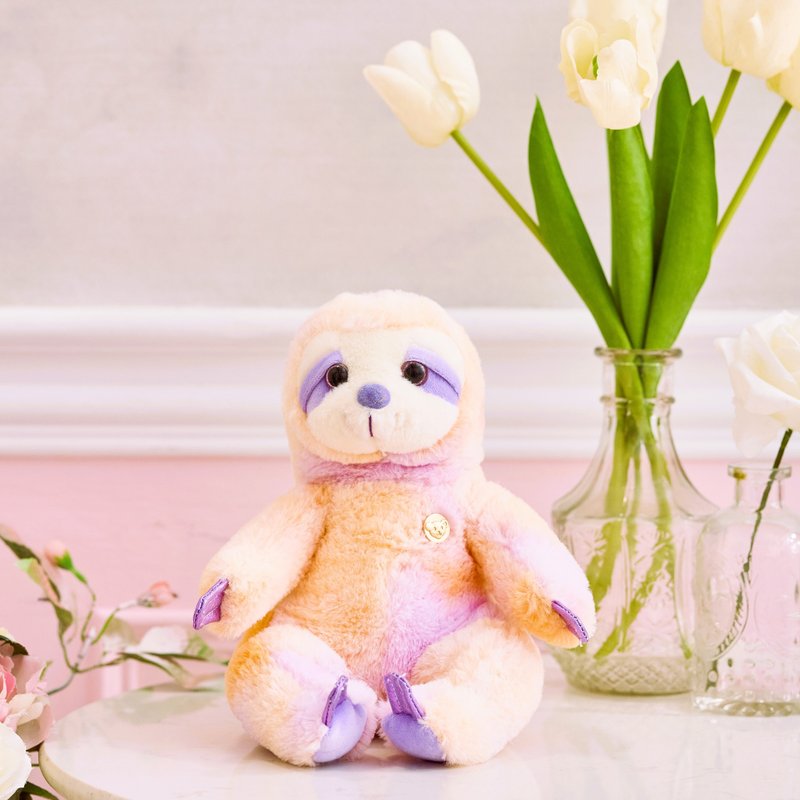 CANDY BEAR 小蜜桃樹懶 22cm - 公仔/玩偶 - 聚酯纖維 粉紅色