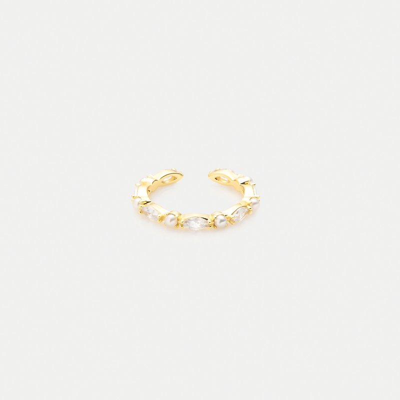閃耀迷人 / Mia ring - 戒指 - 其他金屬 金色