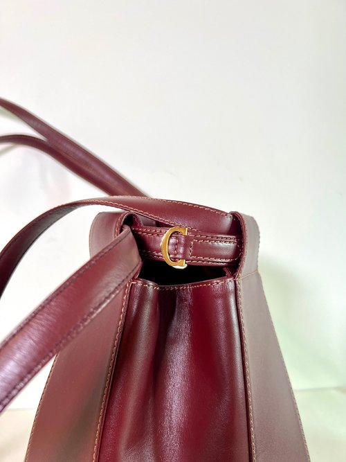 カルティエ バケットバッグ バーガンディ 気質バケットバッグ