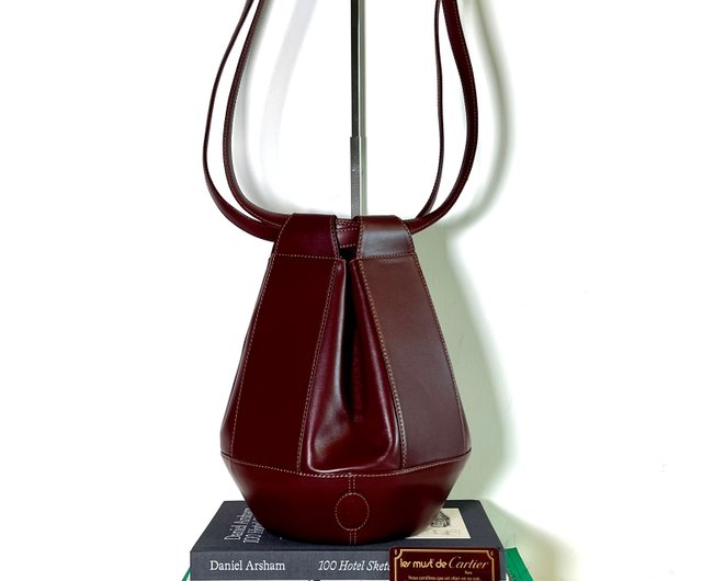 カルティエ バケットバッグ バーガンディ 気質バケットバッグ