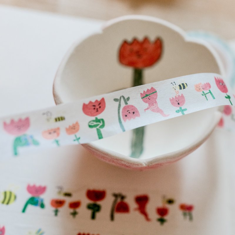 Paper tape two-in-one set - Washi Tape - Paper Multicolor
